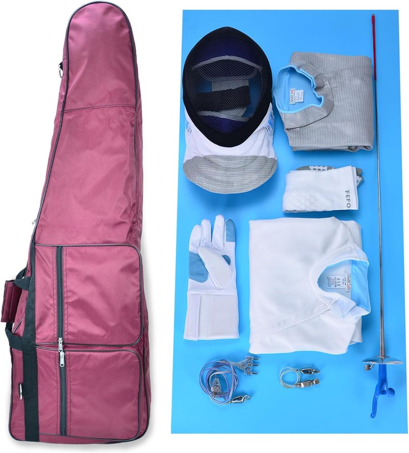 FEFOSAEP Fencing Bag - Junior Fencing Equipment Bag - Portable Fencing Sword Bag with Handle and Shoulder Strap - Image 2